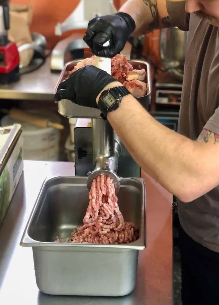 Preparing Homemade Smoked Sausage